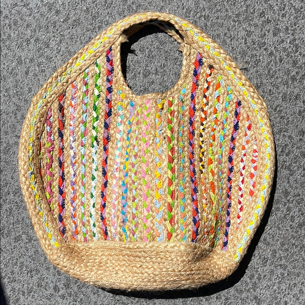 Antik Kraft Tan Tote Bag with Bohemian Style